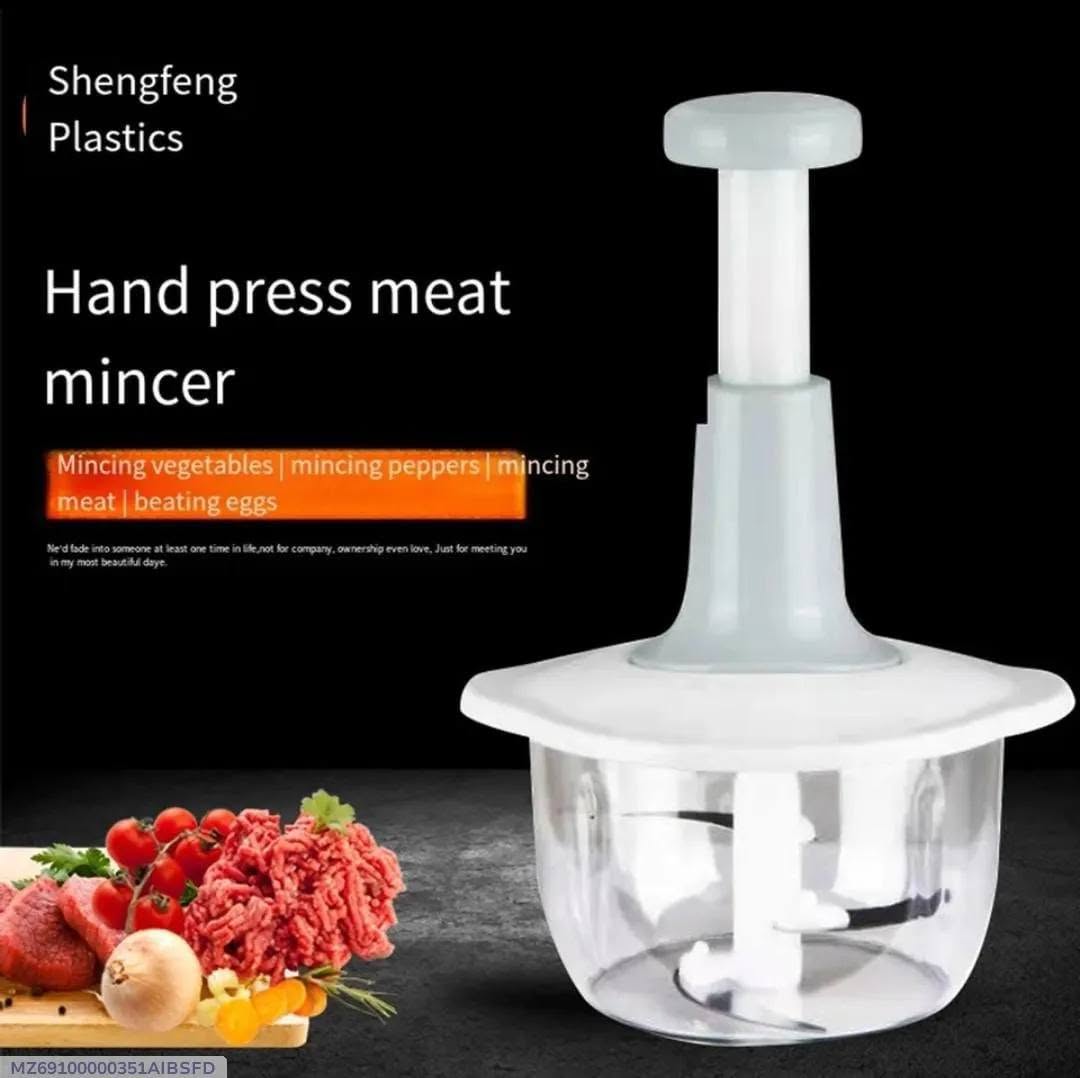 Manual Food Chopper – Chop Onions, Vegetables & Fruits in Seconds