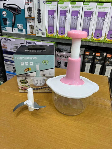 Manual Food Chopper – Chop Onions, Vegetables & Fruits in Seconds